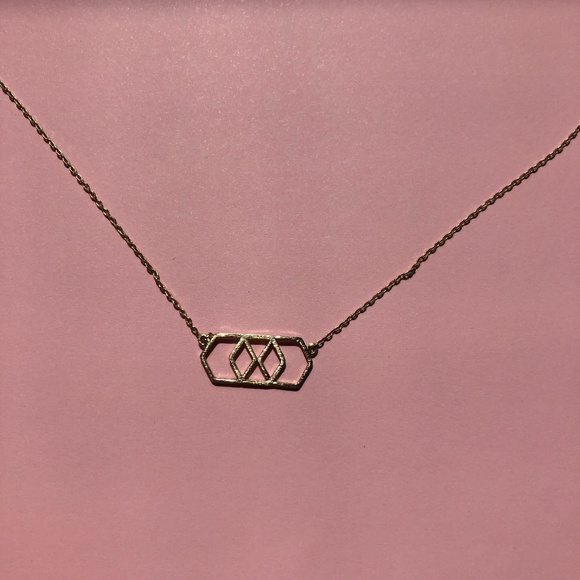 Hexagon Necklace - Picture 3 of 6